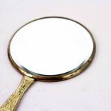 Old hand mirror duo