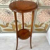 Wooden tripod saddle