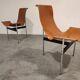 Pair of T Side Chairs by Katavolos, Littell & Kelley for Laverne International