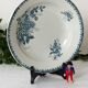 Plat de service creux terre de fer