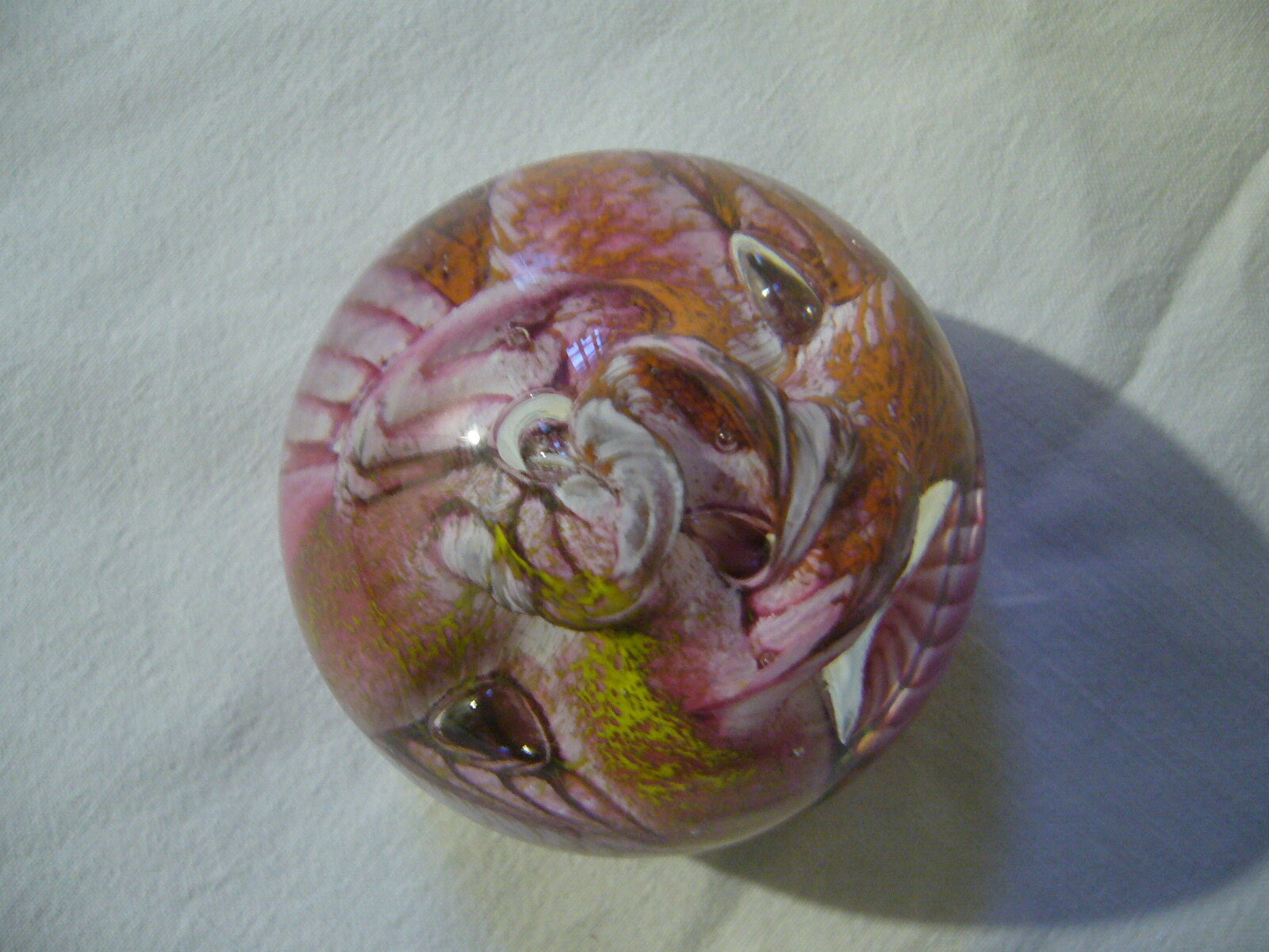 Press paper ball sulfide signed