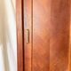 Scandinavian wooden wardrobe