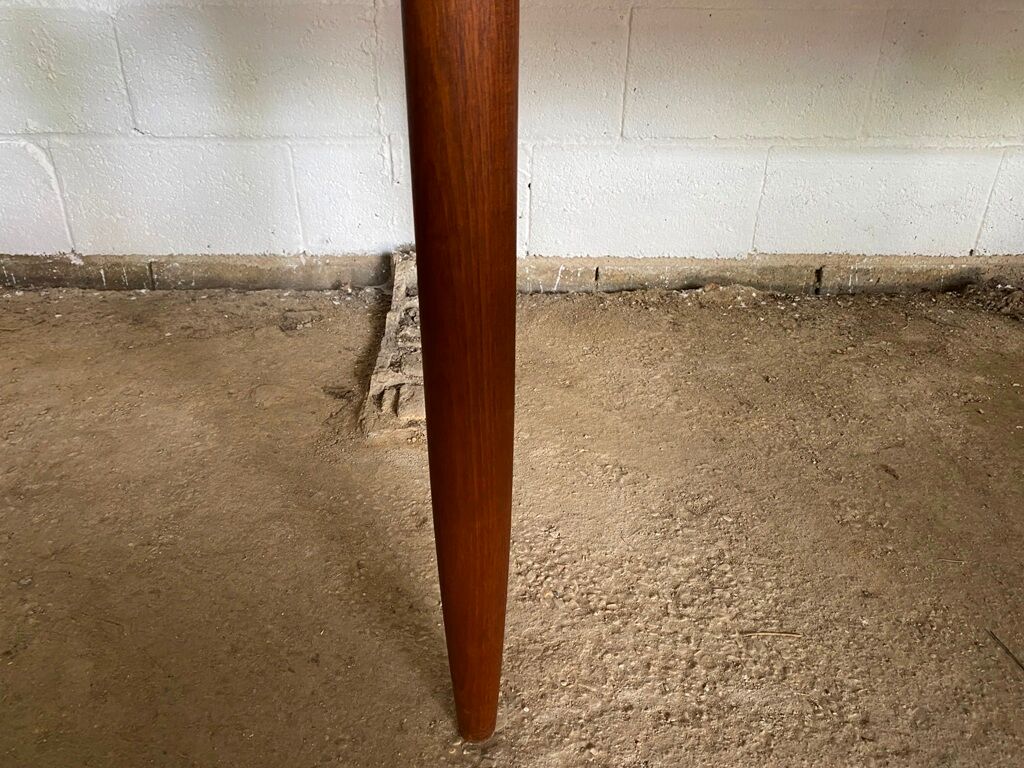 Scandinavian table in teak and rosewood vintage 60s