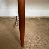 Scandinavian table in teak and rosewood vintage 60s