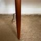 Scandinavian table in teak and rosewood vintage 60s