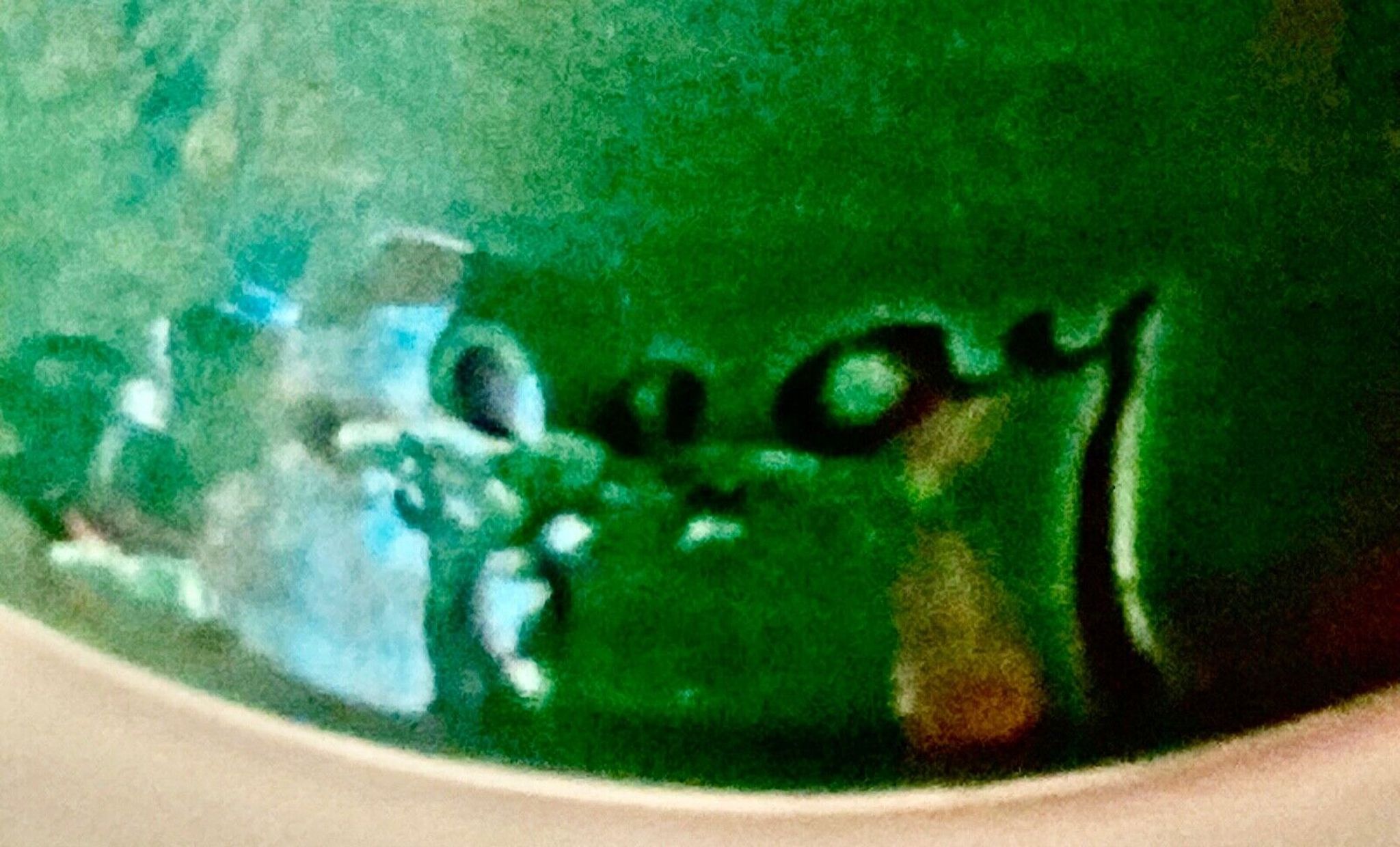 Vase en céramique émaillé , art deco