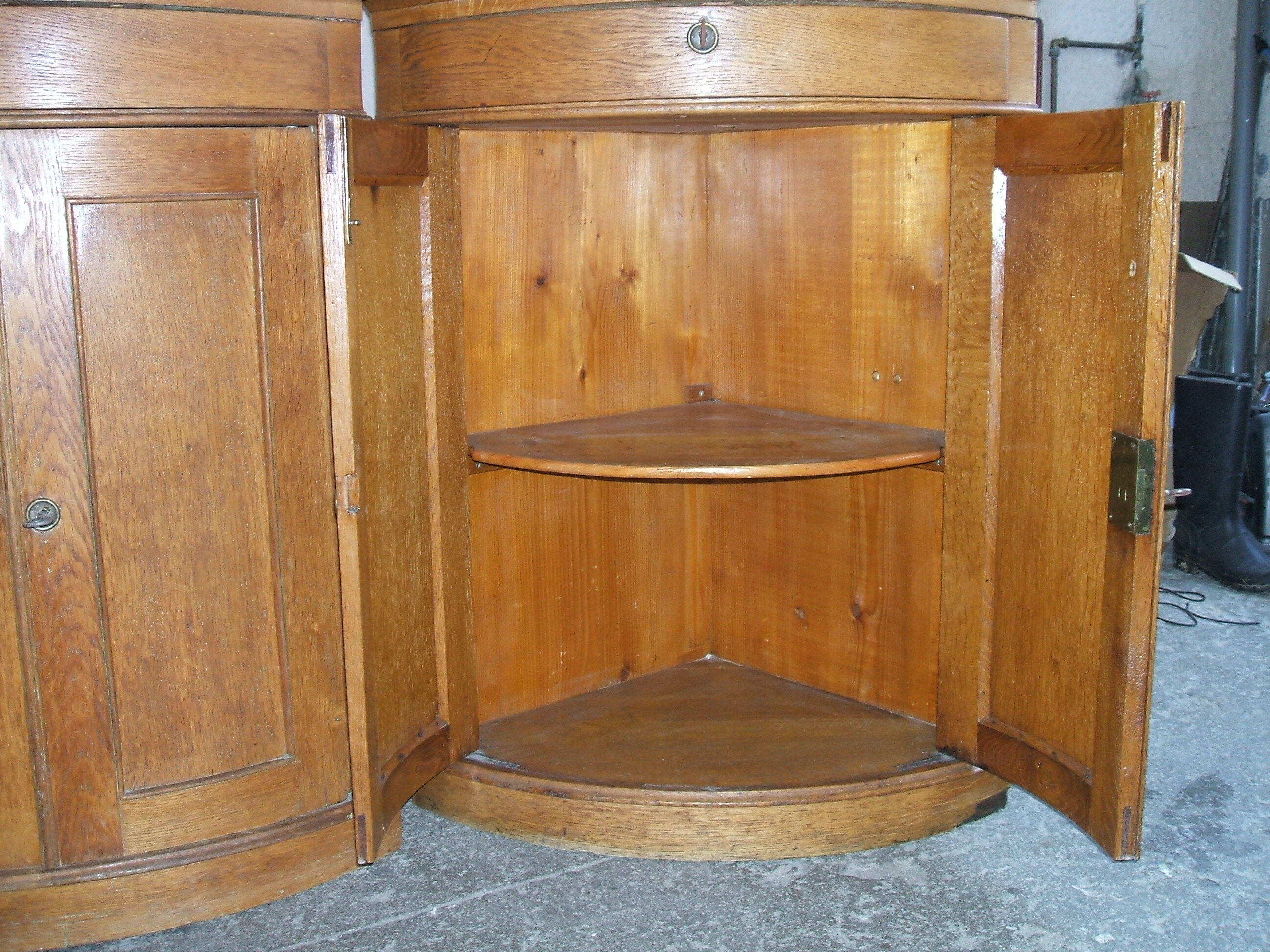 Pair of corner buffets