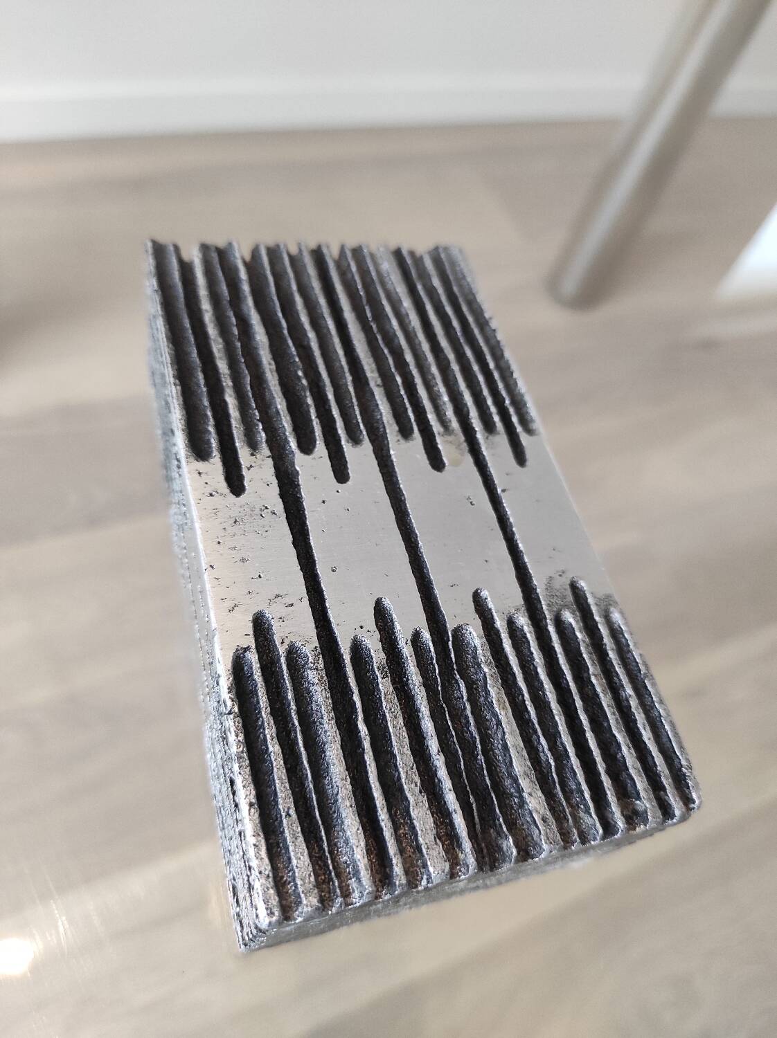 Brutalist vase, 60s.