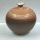 contemporary ceramic vintage soliflore ball vase 70" signature to identify