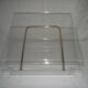 1970s plexiglass magazine rack