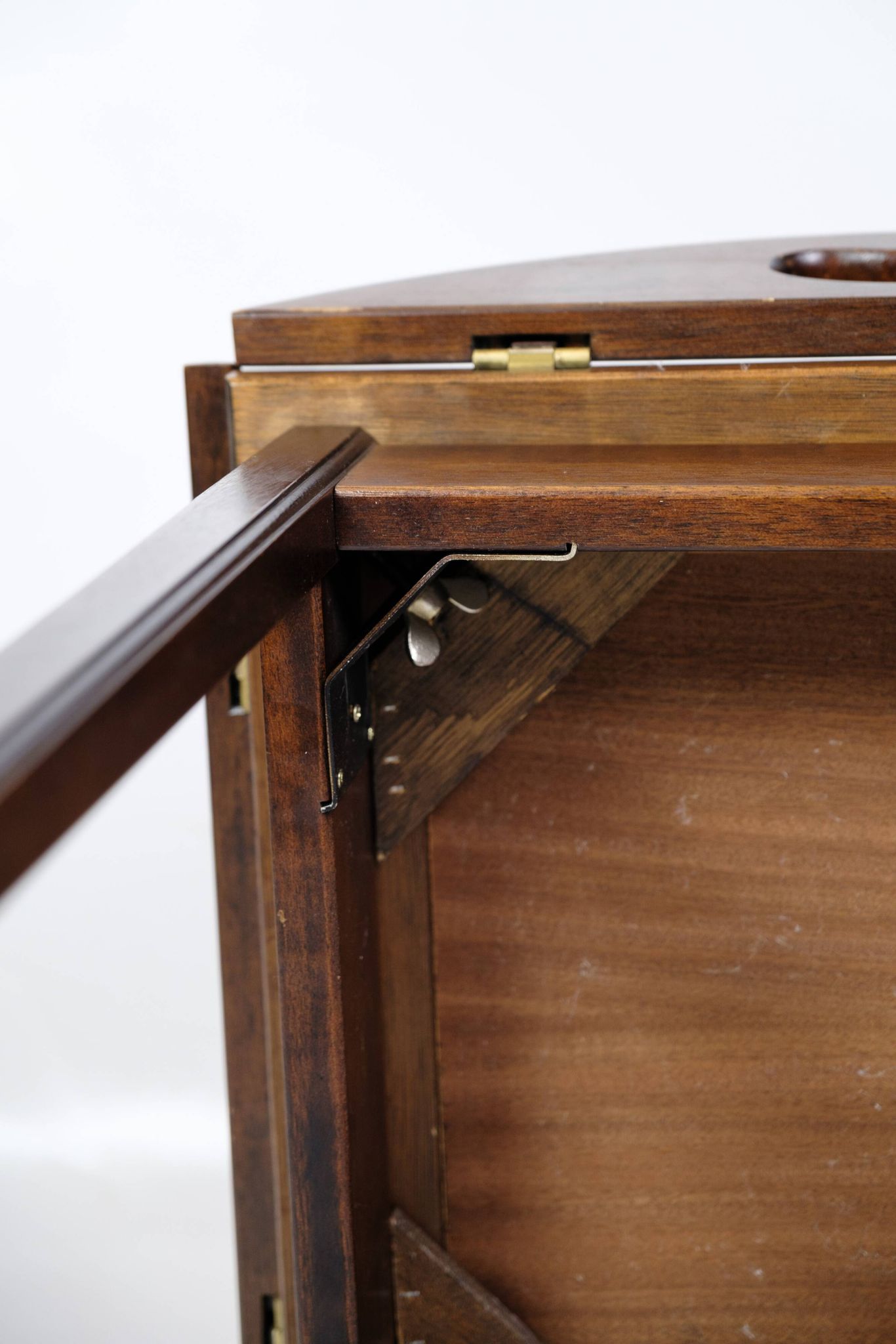 Table de majordome en acajou des années 1960