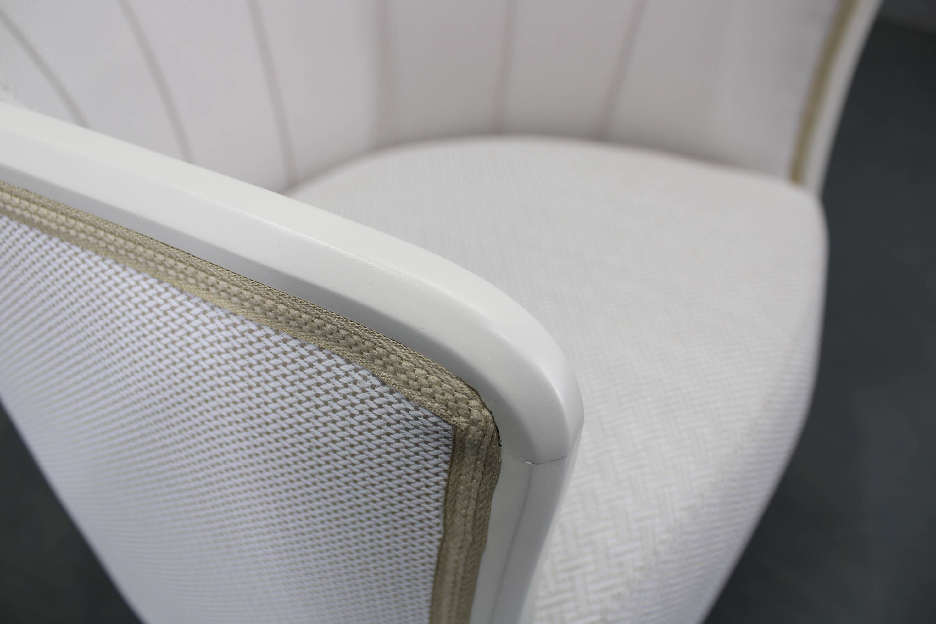 Fauteuil de style sécession viennois restauré des années 1930