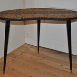 Table tripod shape vintage bean