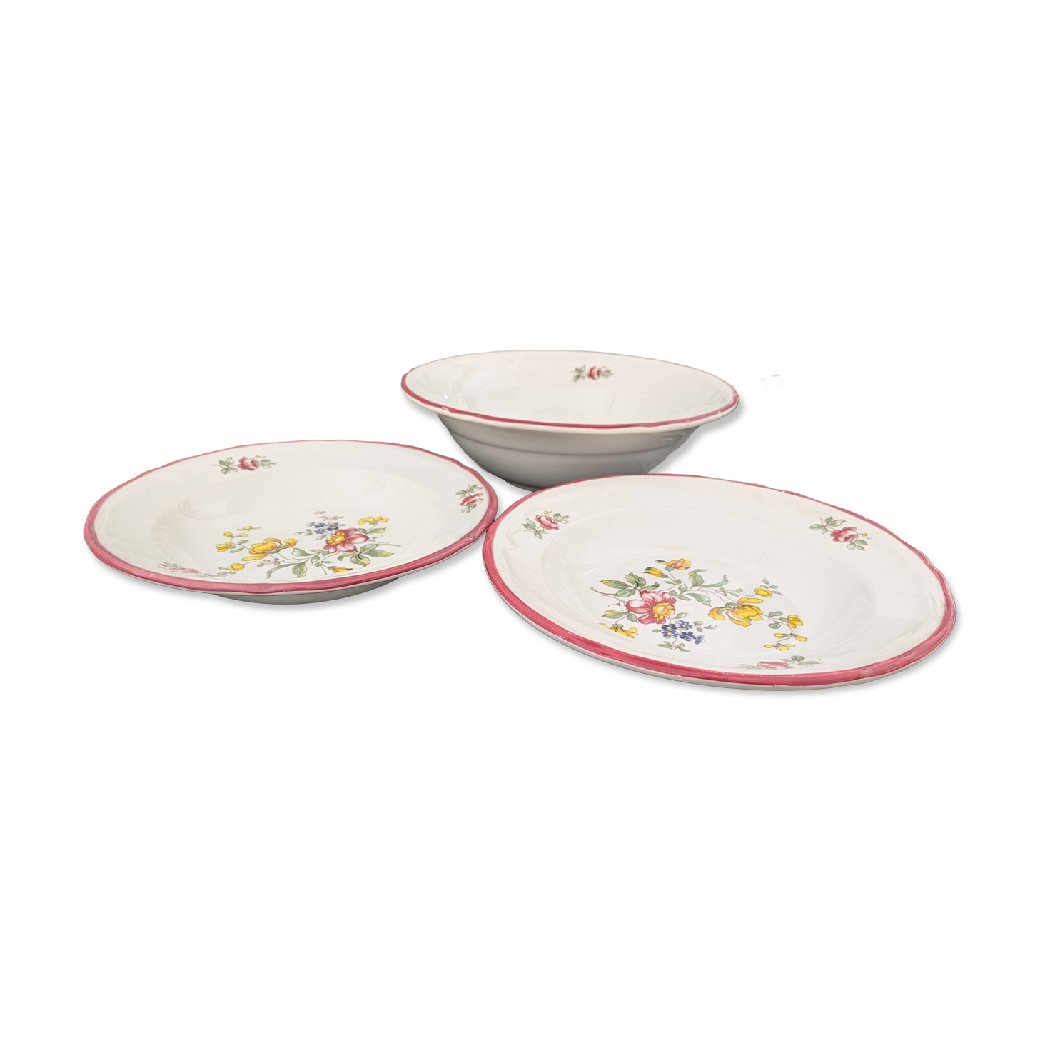 Vaisselle vintage Ceramica Quadrifoglio