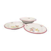 Vaisselle vintage Ceramica Quadrifoglio