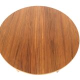 Scandinavian walnut dining table, Sweden, 1960