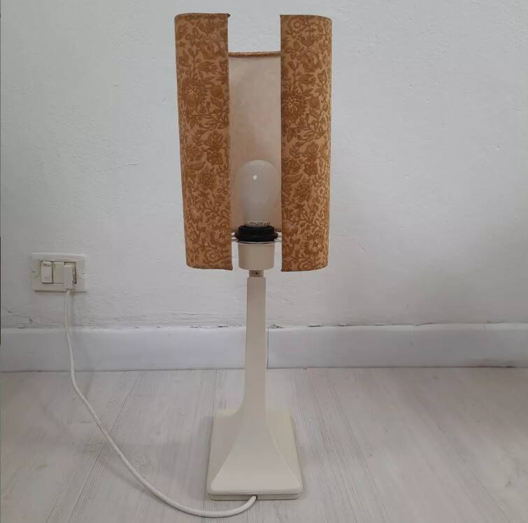 Three lamps space age flower print - 1960s