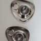 Vintage stainless steel egg cup