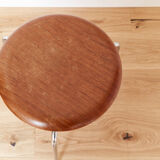 Arne Jacobsen, tripod stool 3170 "The Dot" for Fritz Hansen