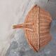 Wicker log basket
