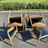 Chairs distributed in the 1970s by Roche Bobois