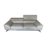 Canape 3-seater leather Roche Bobois