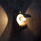 Applique in acciaio curvo Italia 1970