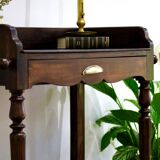 Solid wood serving cart