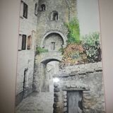 Watercolor greoux les Bains Ochs Herbert