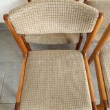 Set of 4 vintage baumann chairs from the 50s