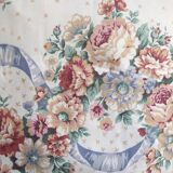 Double-sided floral cushion