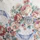 Double-sided floral cushion