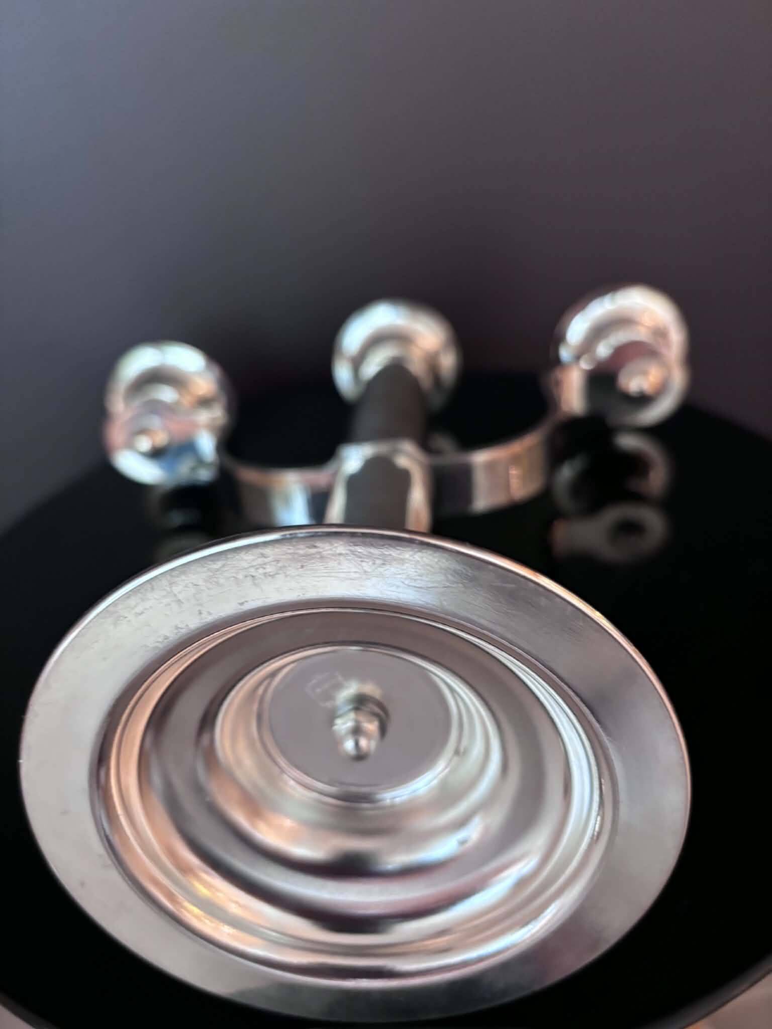 Silver candlestick