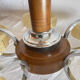 Art deco chandelier 5 branches circa 1940