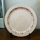 Vintage set of 6 Longwy Betty dessert plates.