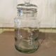 Old glass jar