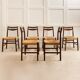 6 Italian chairs - Italy 1960s