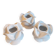 Trio de bougeoirs en porcelaine de Limoges