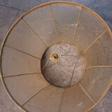 Oiled skin lampshade