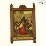 Antique 19th Century Religious Painting