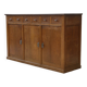 Buffet Art Déco moderniste en chêne massif 1940’s