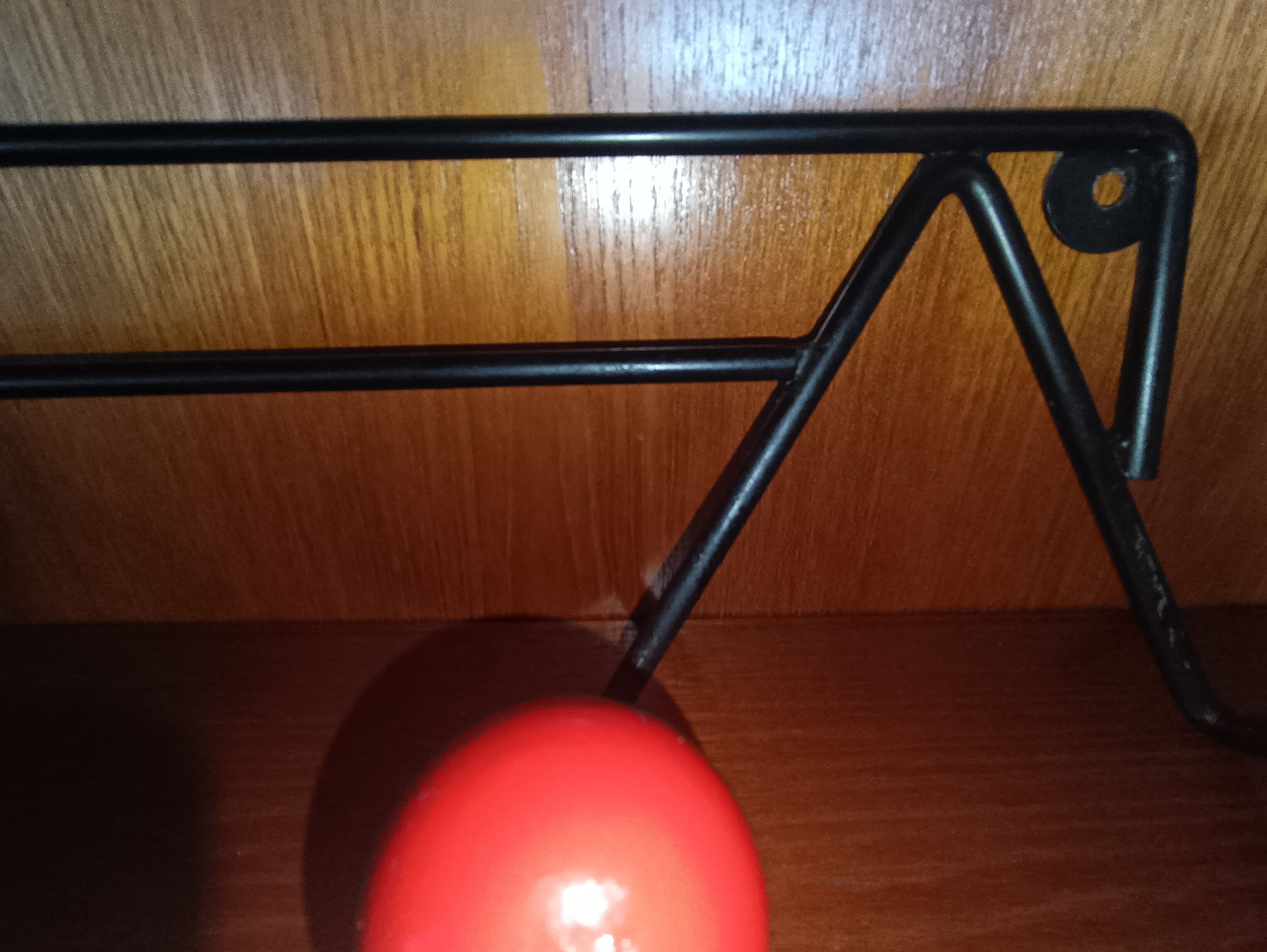 Wall-mounted coat rack 4 balls