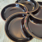 Vintage 70s aperitif tray with cups