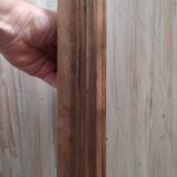 Fronton en bois