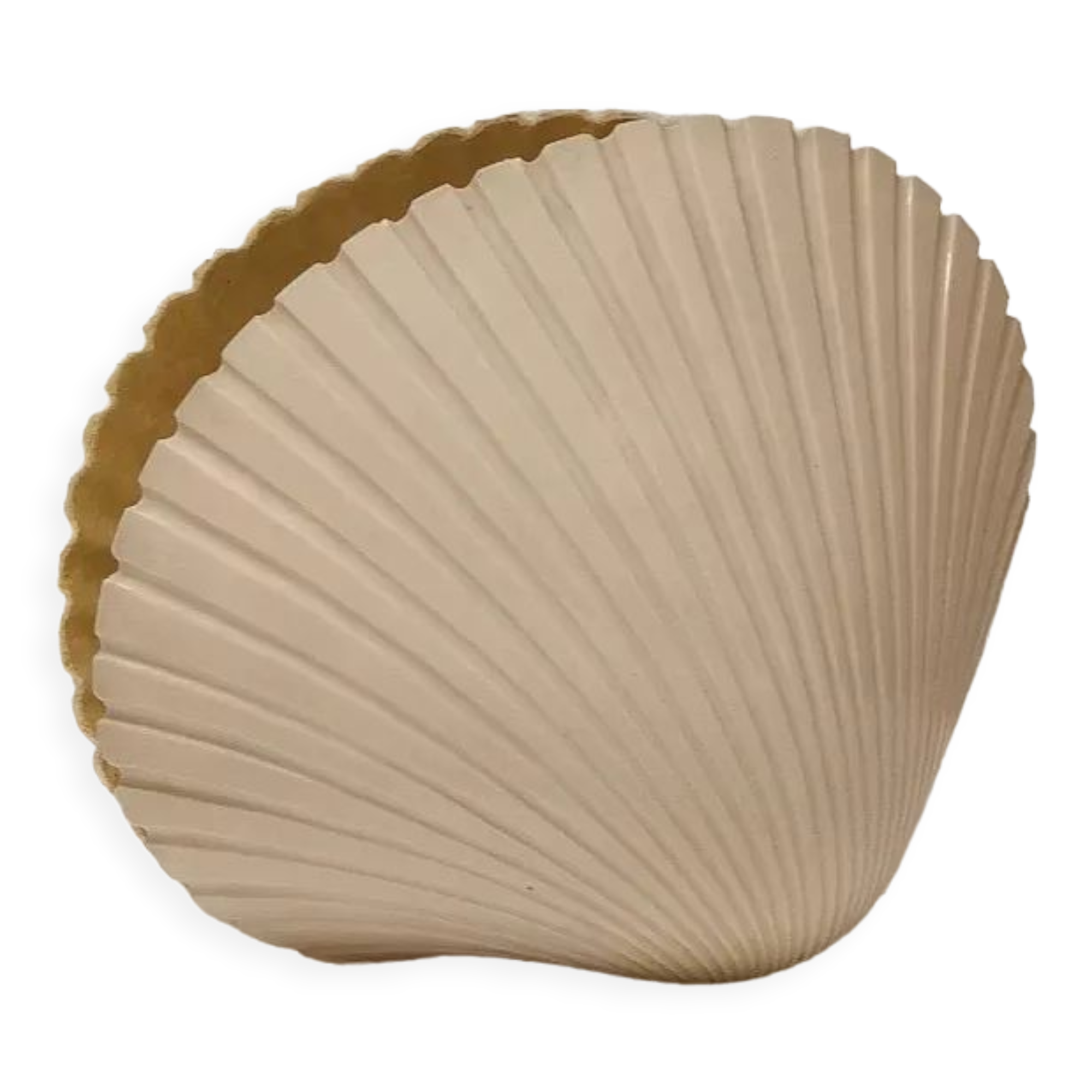 Shell lamp by Michèle Mahé, Diffusion Disderot, Roche Bobois distribution 1970