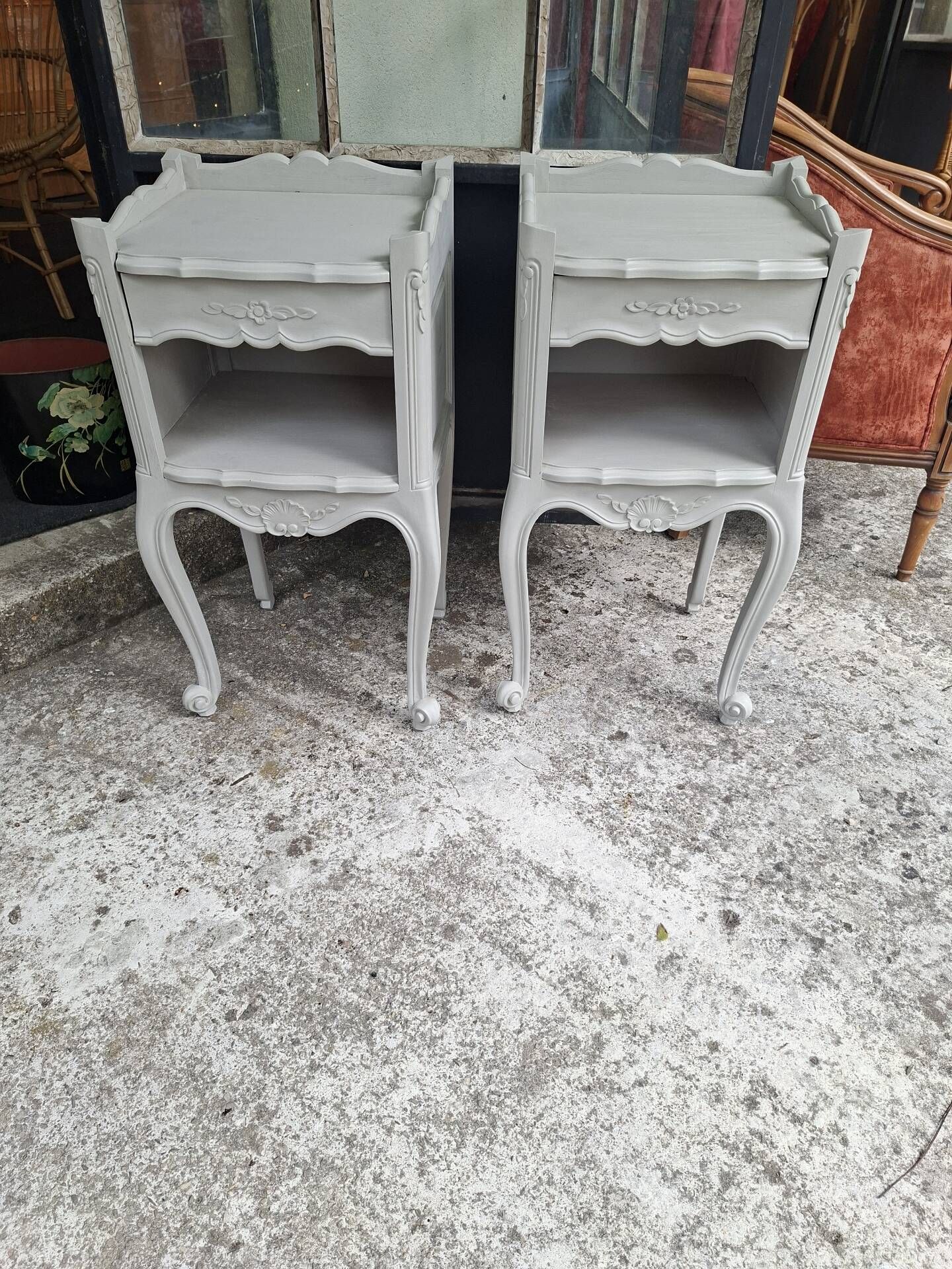 Pair of bedside tables