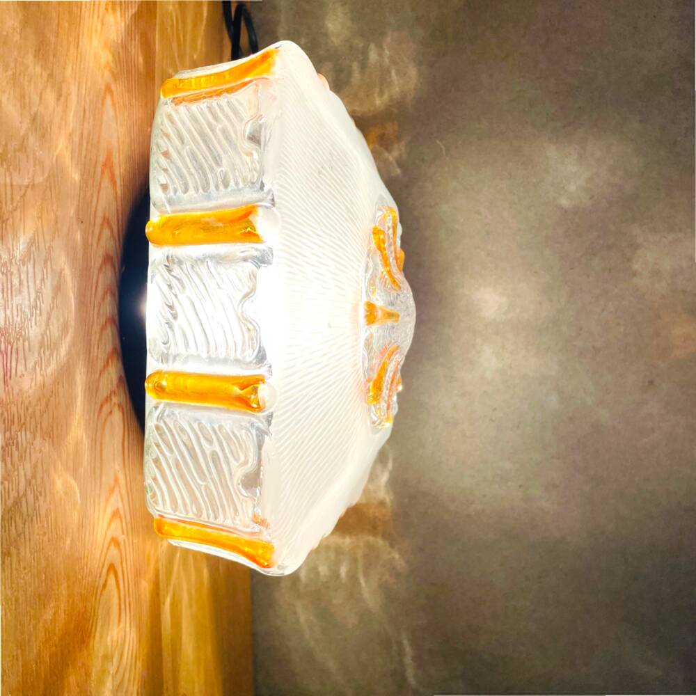 Murano glass ceiling or wall flush mount plafon light