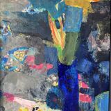 Abstract still life signed