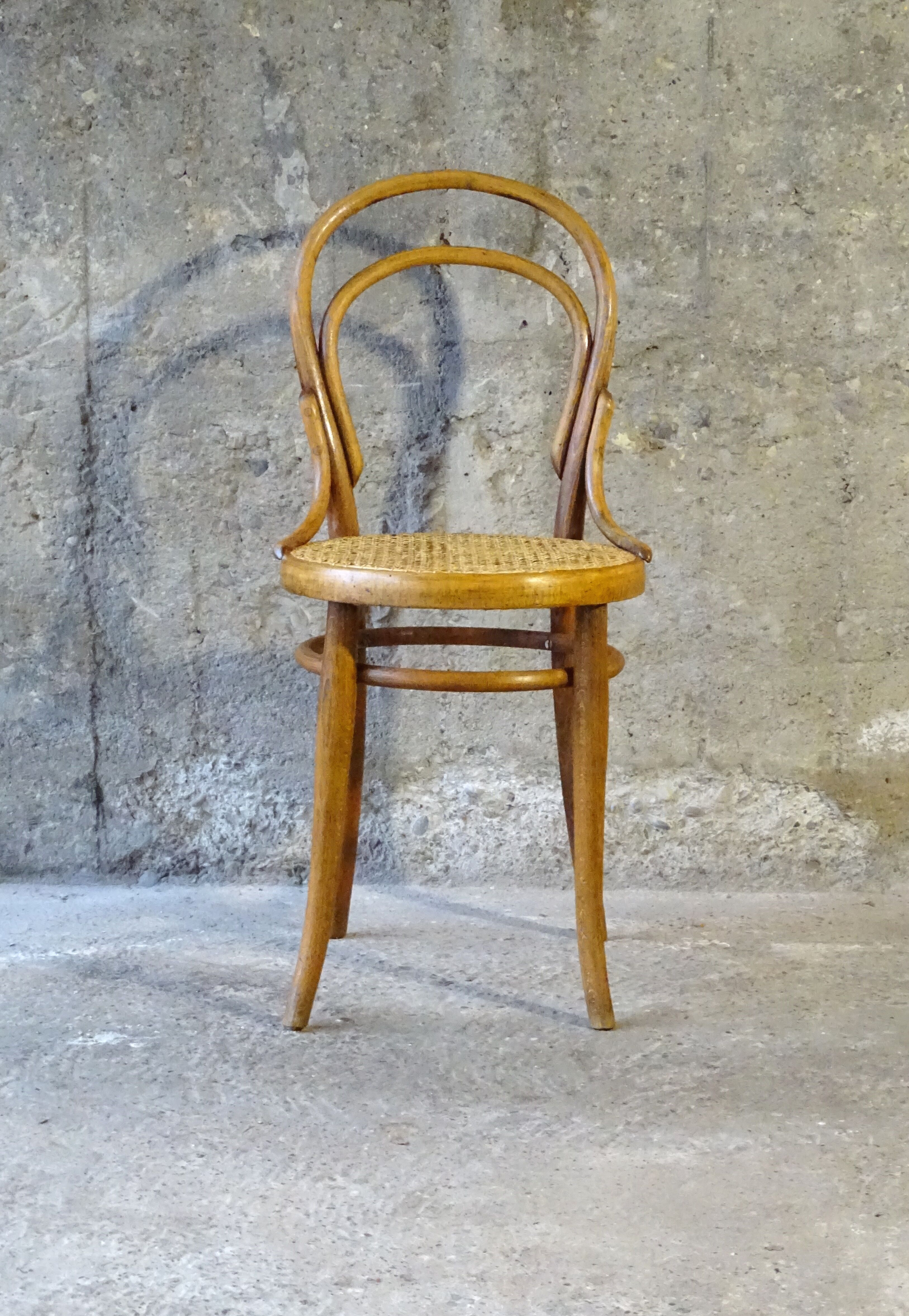 Thonet Canned bistro chair N°14 1/2 circa 1900