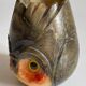 Alabaster stone candle holder made in italy vintage